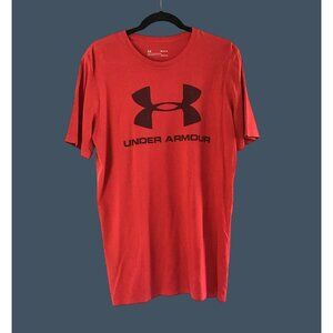 Under Armour Red HeatGear Mens T-Shirt Size M
